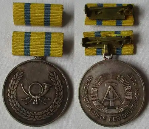 DDR Verdienstmedaille der Deutschen Post Silber Bartel 234 b (117779)