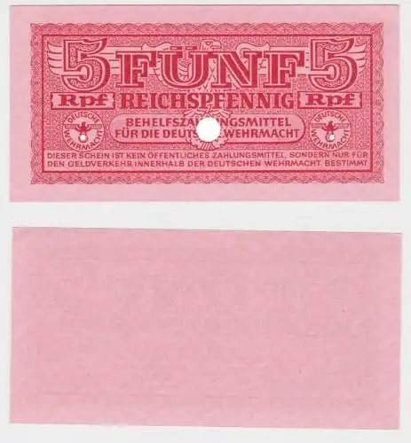 5 Reichspfennig Behelfszahlungsmittel Rosenberg 502 Kassenfrisch (139708)