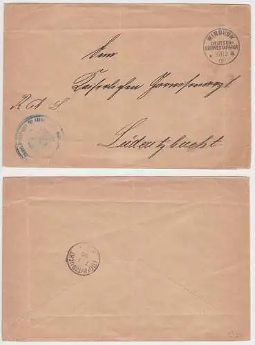901621 Feldpostbrief mit Stempel Windhuk Deutsch Süd-West-Afrika Namibia 1905
