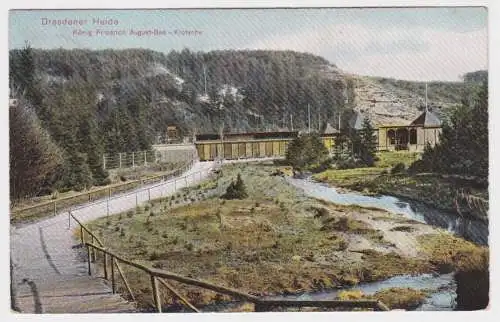 900233 Ak Dresdener Heide - König Friedrich August-Bad Klotsche 1909