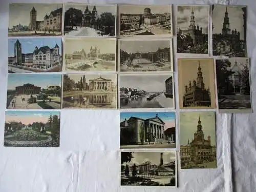 157725/40 Ak Posen Stadtansichten um 1920 bis etwa 1940