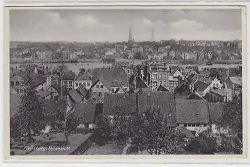 42363 Ak Flensburg Teilansicht 1937