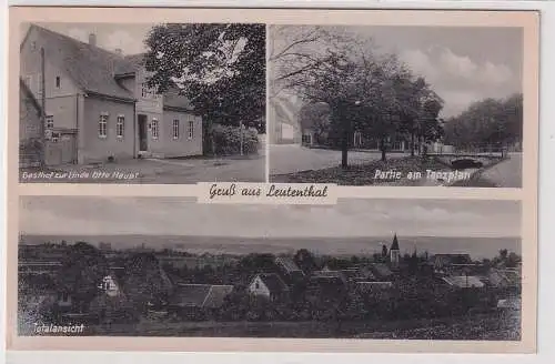 35955 Mehrbild Ak Gruß aus Leutenthal Gasthof zur Linde usw. um 1940