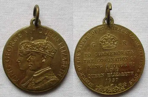 Coronation Medal King George VI And Queen Elizabeth 1937 Coronation  (167796)