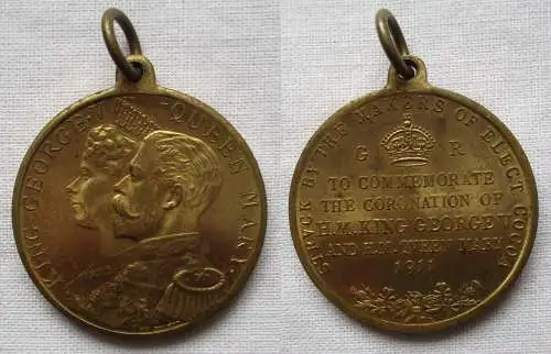 Coronation Medal King George V And Queen Mary 1911 Coronation  (164863)