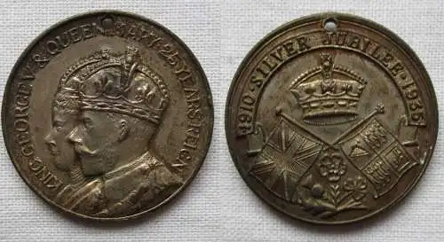 Medal King George V And Queen Mary 1935 Silver Jubilee  (167865)
