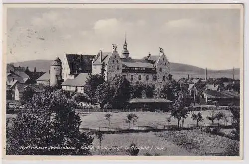 12981 AK Römhild - Kyffhäuser-Waisenheim "Schloß Glücksburg" 1940