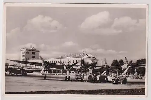 900655 Foto AK Frankfurt am Main - Flughafen Rhein-Main 1954