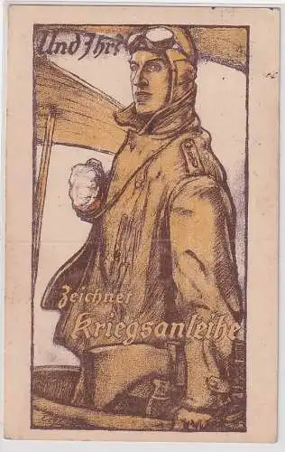 900243 Militär AK Und Ihr? Zeichnet Kriegsanleihe 1917