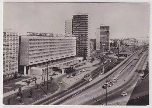 43997 AK Halle (Saale) - Interhotel "Stadt Halle" am Ernst-Thälmann-Platz 1977
