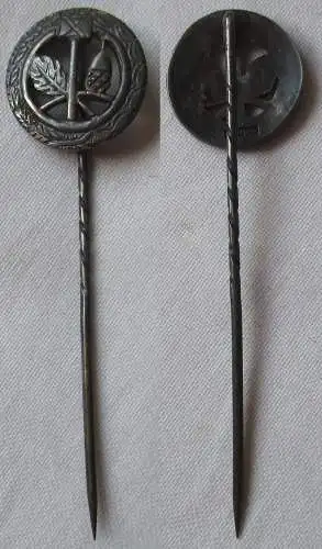 DDR Abzeichen Handwerkskammer in Silber mit Stempel 900 (150748)