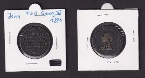 Token Georg III Crowned Oct. 25 1760 died Jan. 29 1820 in the 60 Years (142255)