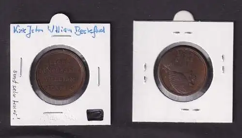 Token Kirk FBC - Right Honourable William Beckford fast Stempelglanz (153509)