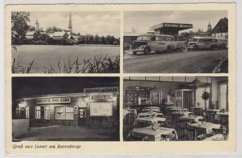 99325 AK Gruß aus Lutter am Barenberge - Raststätte P.Kühn mit Omnibussen 