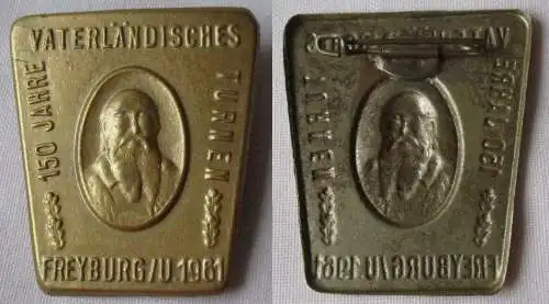 DDR Abzeichen 150 Jahre vaterländisches Turnen Freyburg /Unstrut 1961 (119053)