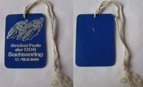 DDR Medaille Großer Preis der DDR Sachsenring 17./18. August 1963 (118240)