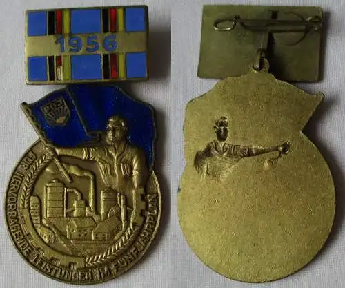 DDR Medaille für hervorragende Leistungen im Fünfjahrplan 1956 (149978)