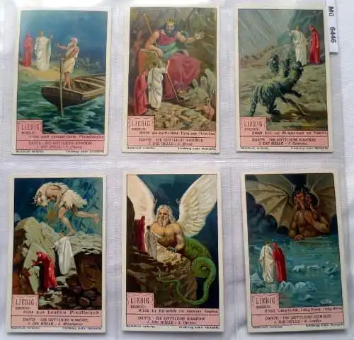 Liebigbilder Serie 986 Dante die Göttliche Komödie I komplett 1929 (6/100939)