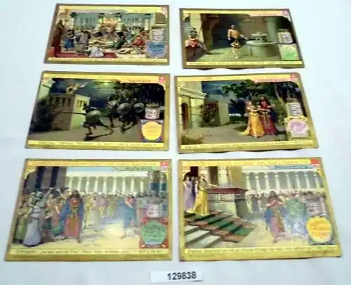 Liebigbilder Serie Nr. 695 Simson und Delila Jahrgang 1906 (5/129838)