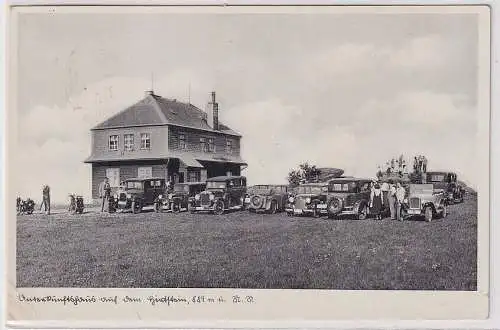 42966 AK Unterkunftshaus Hirtstein bei Satzung im Erzgebirge 1935