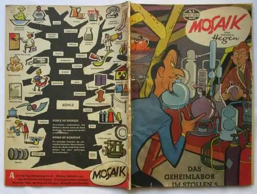 Mosaik von Hannes Hegen Digedag Nummer 41 von 1960 (169268)