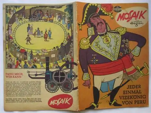 Mosaik von Hannes Hegen Digedag Nummer 74 von 1963 (169854)