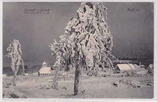 47680 AK Zinnwald im Erzgebirge - Rauhfrost, Verlag C. Herm. Schütze Altenberg