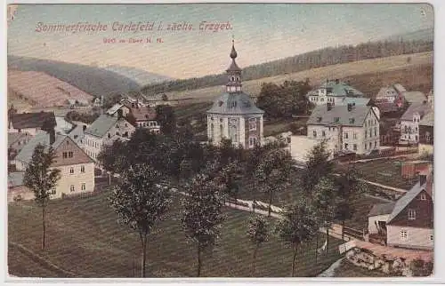 33033 Ak Sommerfrische Carlsfeld im sächsischen Erzgebirge um 1910