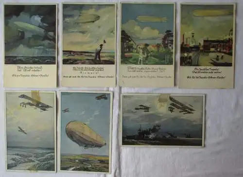 62331 7 AK Deutscher Luftflotten-Verein +Reichsausschuss Zeppelin-Eckener-Spende