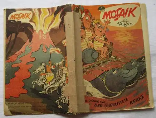 Mosaik von Hannes Hegen Digedag Nummer 6 von 1957 (125704)