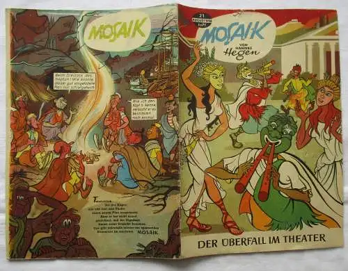 Mosaik von Hannes Hegen Digedag Nummer 21 von 1958 (169644)