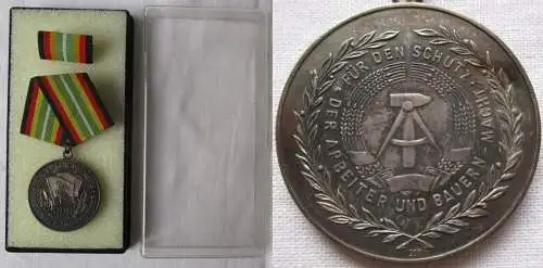DDR Medaille für treue Dienste in der NVA Silber 900er Ag Bartel 150 e (101287)