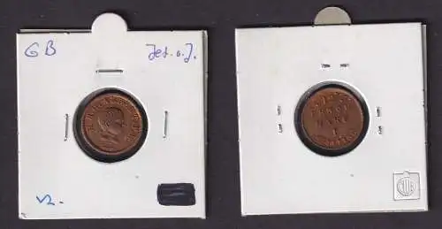 Jeton Großbritannien 12 Pence Make 1 Shilling Albert (166912)