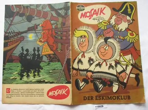 Mosaik von Hannes Hegen Digedag Nummer 86 von 1964 (115929)