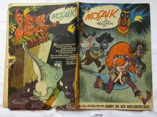 Mosaik von Hannes Hegen Digedag Nummer 10 von 1957 (118123)