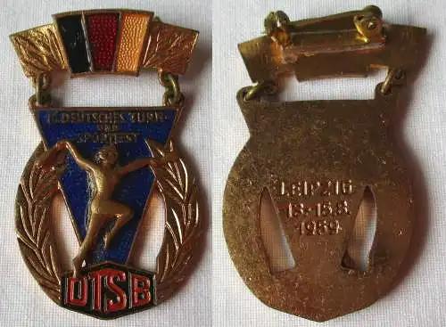 DDR Abzeichen DTSB III.Deutsches Turn- und Sportfest Leipzig 1959 (153802)