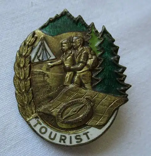 DDR Abzeichen Touristenabzeichen einstufig 1952 (134469)