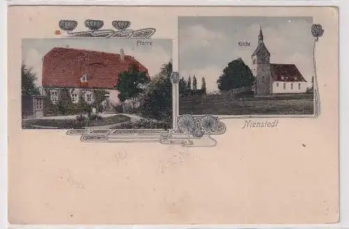 31354 AK Nienstedt - Pfarre, Kirche um 1900
