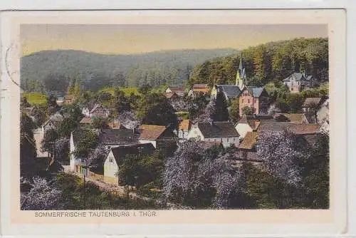 56637 AK Gasthof zum Schenk Sommerfrische Tautenburg, Besitzer Alfred Ertel 1940