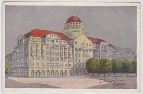 31730 Ak Leipzig Verband deutscher Handlungsgehilfen Geschäftsneubau Zeitzer Str