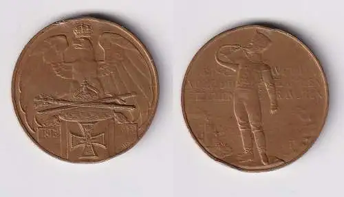 Bronze Medaille Jahrhundertfeier der Befreiungskriege 1813-1913 (126784)