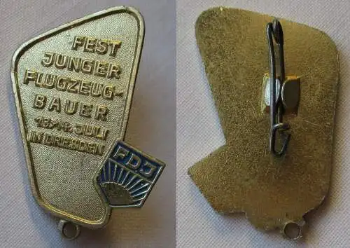 DDR FDJ Abzeichen Fest junger Flugzeugbauer 13./.14. Juli Dresden (115757)
