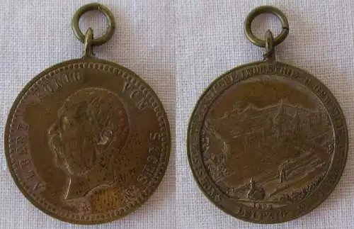 Bronze Medaille Industrie- & Gewerbeausstellung Leipzig 1897 (107711)