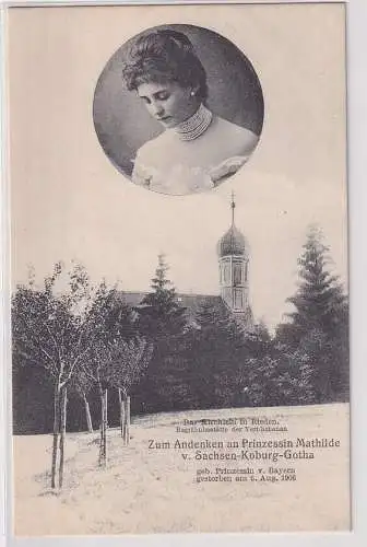 901128 Ak Das Kirchlein in Rieden Begräbnisstätte der Verblichenen um 1906