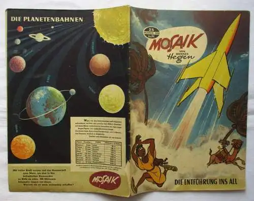 Mosaik von Hannes Hegen Digedag Nummer 25 von 1958 (105779)