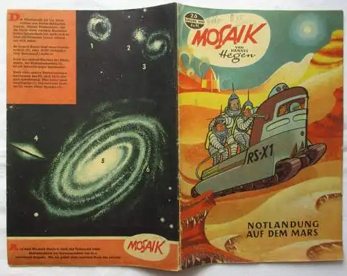 Mosaik von Hannes Hegen Digedag Nummer 26 von 1959 GUT! (105638)