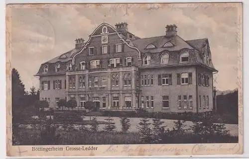 98596 Ak Böttingerheim Grosse-Ledder bei Wermelskirchen 1934