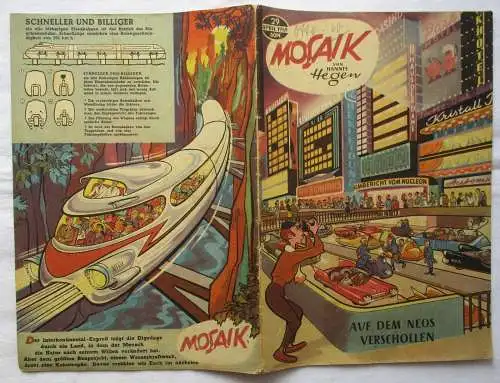 Mosaik von Hannes Hegen Digedag Nummer 29 von 1959 SEHR GUT! (106261)