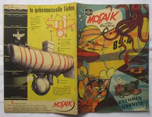 Mosaik von Hannes Hegen Digedag Nummer 31 von 1959 (100579)