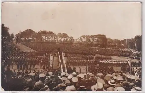 94513 Foto Ak Kassel Reichskriegertag 1937